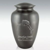 Marlin Classic Brass Cremation Urn Engravable