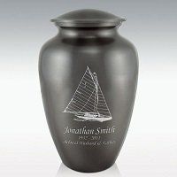 Baseball Classic Brass Cremation Urn Engravable