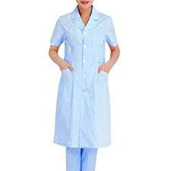UNIFORM CRAFT Female Nurse Uniform  Hospital Staff, clinics, Home Health,  Nanny Uniforms for Women made of Polyester-Cotton (L, Pink) : :  Fashion