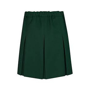 School Green Skirt