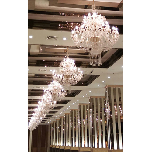 Modular Crystal Chandelier