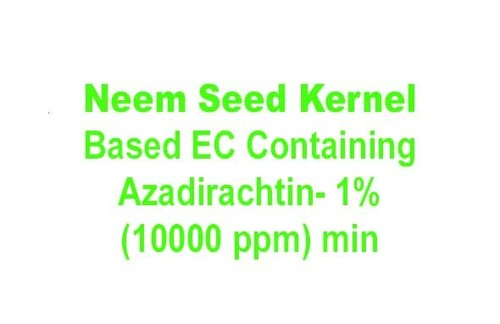 Neem Seed Kernel Based EC Containing Azadirachtin- 1% (10000 ppm) min