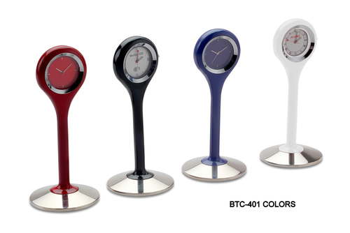Table Standing Clock - Round Shape, Multi Color | Elegant Design for Home or Office Use