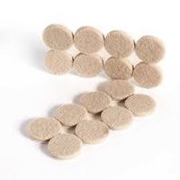 Felt Floor Protectors - Durable Wool Material, Universal Fit For All Furniture Legs - Non-slip Backing, Scratch-resistant Design