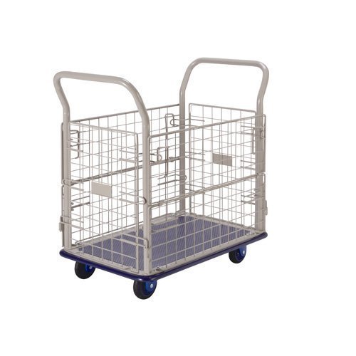 Stainless Steel Laundry Trolley By OM SAI PHARMA EQUIPMENTS