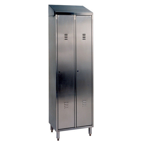 Double Stainless Steel Lockers