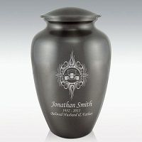 Hot Rod Classic Brass Cremation Urn Engravable