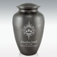 Lighthouse Brass Classic Cremation Urn Engravable
