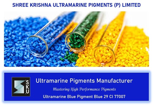Ultramarine Blue Pigment Powder