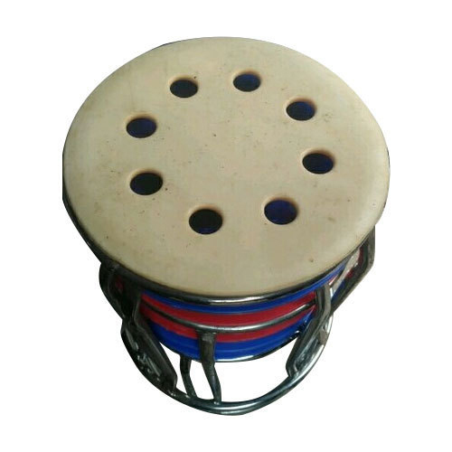 Round Steel Stool
