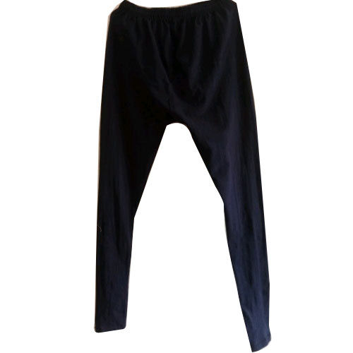 Black Ladies Cotton Leggings