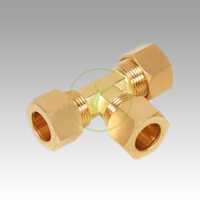 Brass Tee Union Assembly