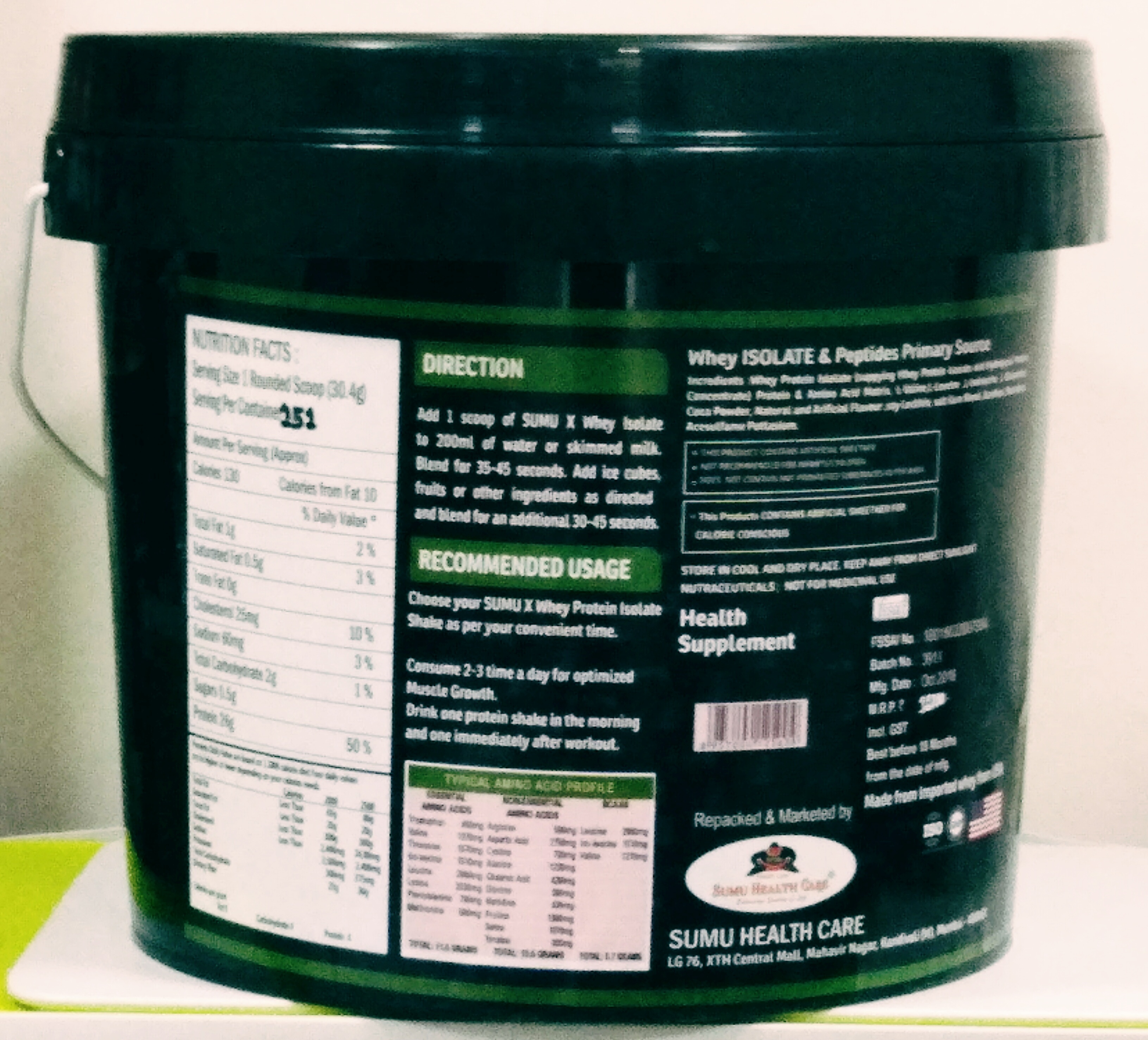 Whey Protein Isolate 5 KG
