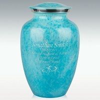 Extra Large Ocean Tide Cremation Urn Engravable