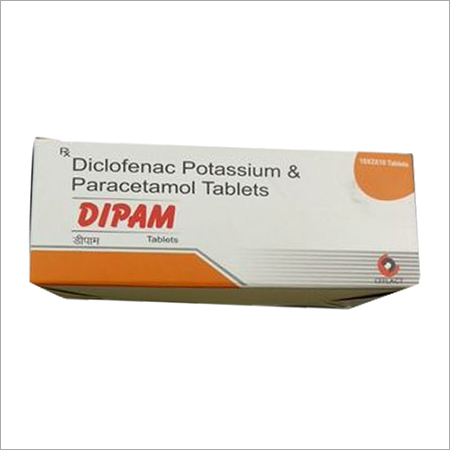 Diclofenac Potassium And Paracetamol Tablet