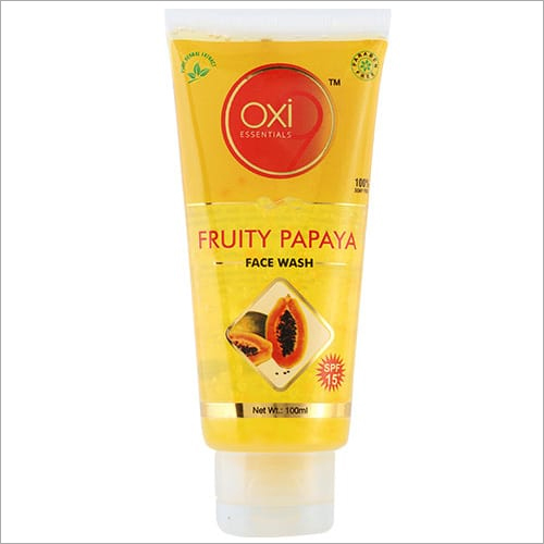 Papaya Face Wash Color Code: Yellow