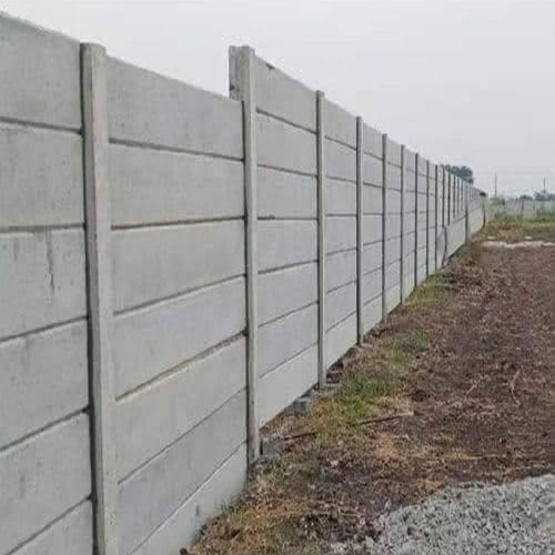 Precast Boundary Walls - Concrete, 5-10 Feet, Painted Surface Treatment | Eco-Friendly, Easy Installation, Sturdy Design, Attractive Appearance