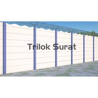 Cement Security Wall