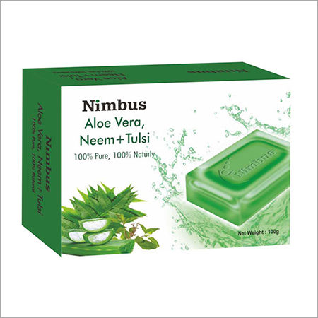 Solid 75Gm Neem Aloevera Tulsi Soap