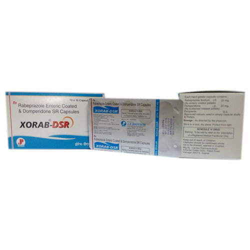 Rabeprazole Enteric Coated Domperidone Sr Capsules Keep At Cool And Dry Place