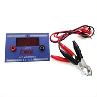 Icon Battery Tester - Steel Build, 220 Volt Voltage Range , Blue Color, Weighs 1-2 Kilograms For Accurate Voltage Measurement And Reliability