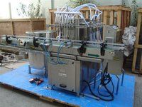 Volummetric Six Head Liquid Filling Machine