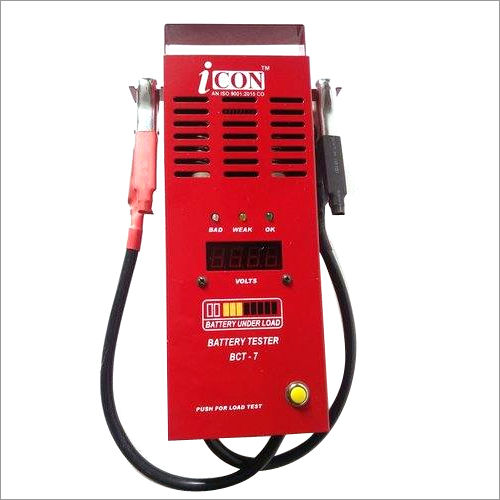 Icon Battery Tester Bct-7 Timer