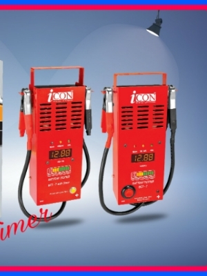 Icon Battery Tester Bct-7 Timer - Color: Red