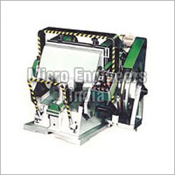 Platen Punching Creasing Embossing Press By MICRO ENGINEERS (INDIA)