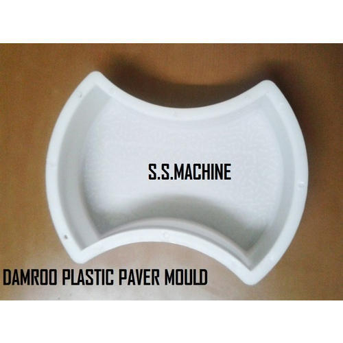 PVC Damru Shape Paver Mould 