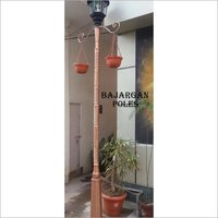 Lumen Decorative Lamp Post - Cast Iron, 3 To 4 Meters Height | Intricate Design, Alluring Finish, Weather Resistant