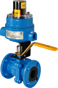 Ball Valve with Limit Switch