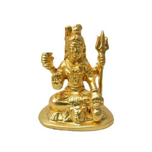 Gold Plated Shiva