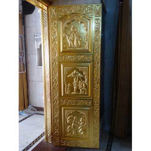 Handmade Gold Mounted Doors