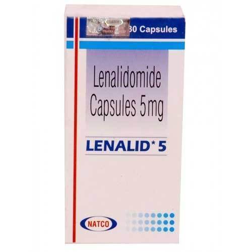 Lenalidomide Capsules 5mg - C13H13N3O3 Compound, Protein Binding 30% | Immunomodulation, Angiogenesis Inhibition, Cancer and Anemia Treatment