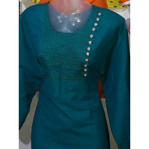 Ladies Plain Cotton Kurti