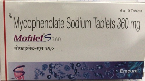 Mycophenolate Sodium Tablets Medicine Raw Materials