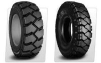 Forklift Tyres - Rubber, 15-24 Inches Diameter, 6-12 Inches Width | Solid Design, Great Traction, Optimum Load Distribution, Enhanced Stability