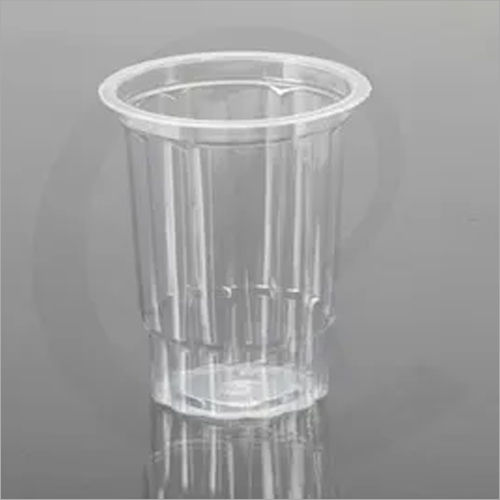 White Disposable Water Glass