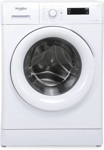 White Whirlpool 7 Kg Fully Automatic Front Load Washing Machine