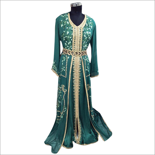 Embroidered Moroccan Kaftan