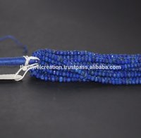 Natural AAA Lapis Lazuli Beads Faceted Rondelle