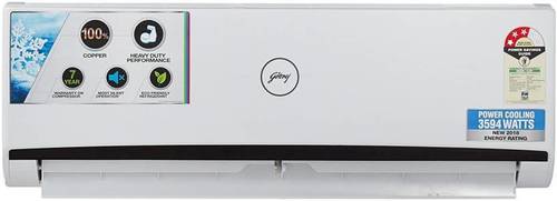 White Godrej 1 Ton 3 Star Bee Rating 2018 Split Ac