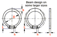 CIRCLIPS External Type A Stainless Steel