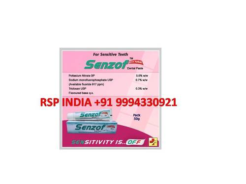 Senzof Toothpaste 50Gm Cream