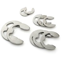 Circlips External Type E - Stainless Steel 1.4122, Low Thrust Load Retaining Rings For Dowel Pins