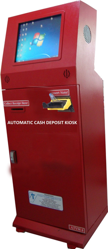 Mild Steel Self Service Cash Deposit Machine