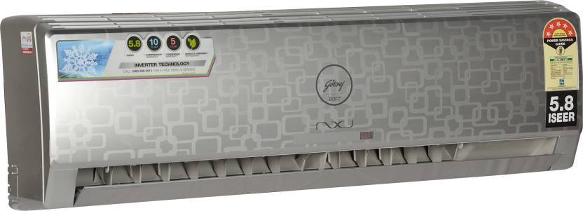 Godrej 1 Ton 5 Star BEE Rating 2018 Inverter AC