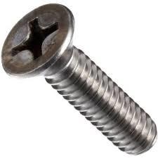 CSK Phillips Machine Screw Cross Recessed Head DIN 965 SS-304