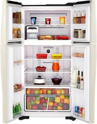 Hitachi 563 L Frost Free Double Door Top Mount Refrigerator